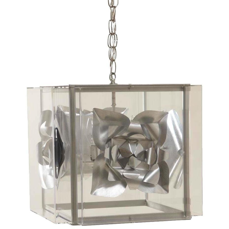 Tommy Mitchell  Silver Medallion Chandelier Large 000MMCSL-L