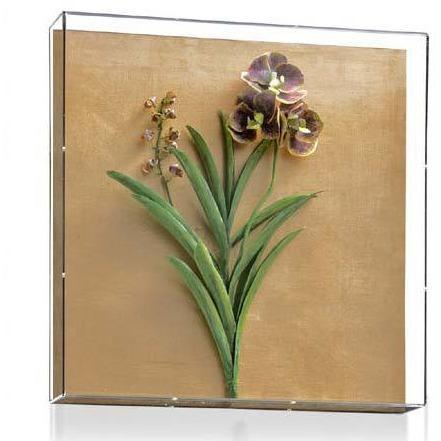 Tommy Mitchell Vanda Orchid Studies - Painted & Guilded 2 0002LVSPG