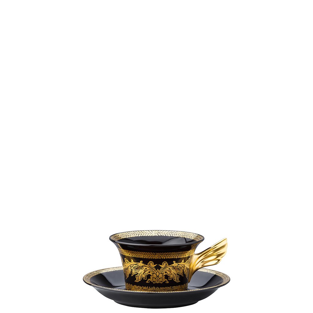Versace 25 Years Gold Baroque Tea Cup & Tea Saucer 19300-105071-28599
