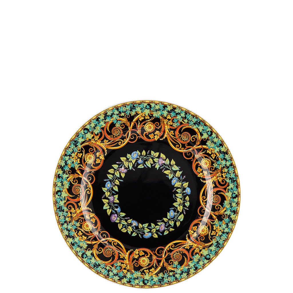Versace 25 Years Gold Ivy Dessert Plate 8.5 inch 19300-409611