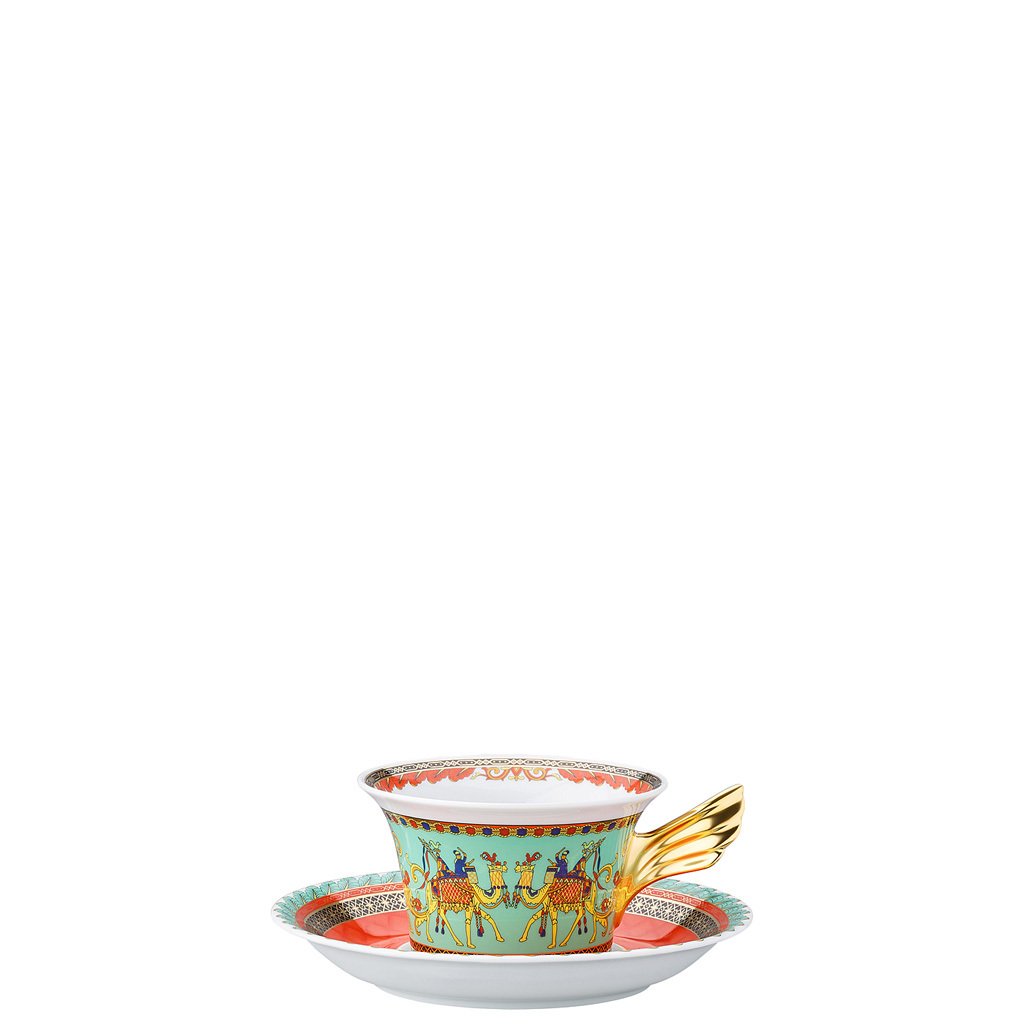 Versace 25 Years Marco Polo Tea Cup & Tea Saucer 19300-406635-28599