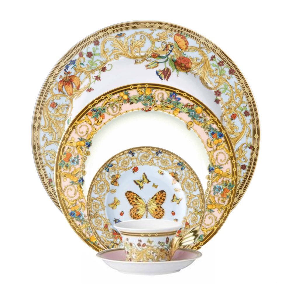 Versace Butterfly Garden 5 Piece Place Setting 19300-409609-10000