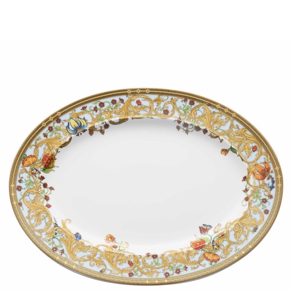 Versace Butterfly Garden Platter 13.25 inch 19300-409609-12734