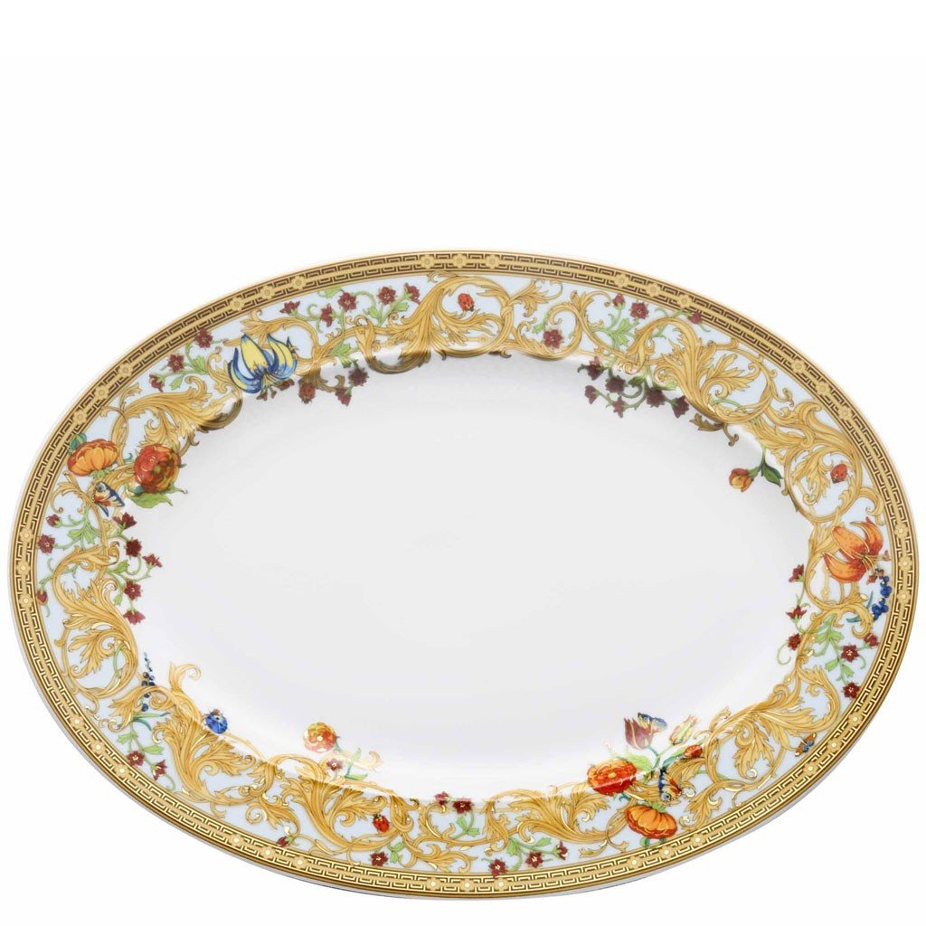 Versace Butterfly Garden Platter 15.75 inch 19300-409609-12740