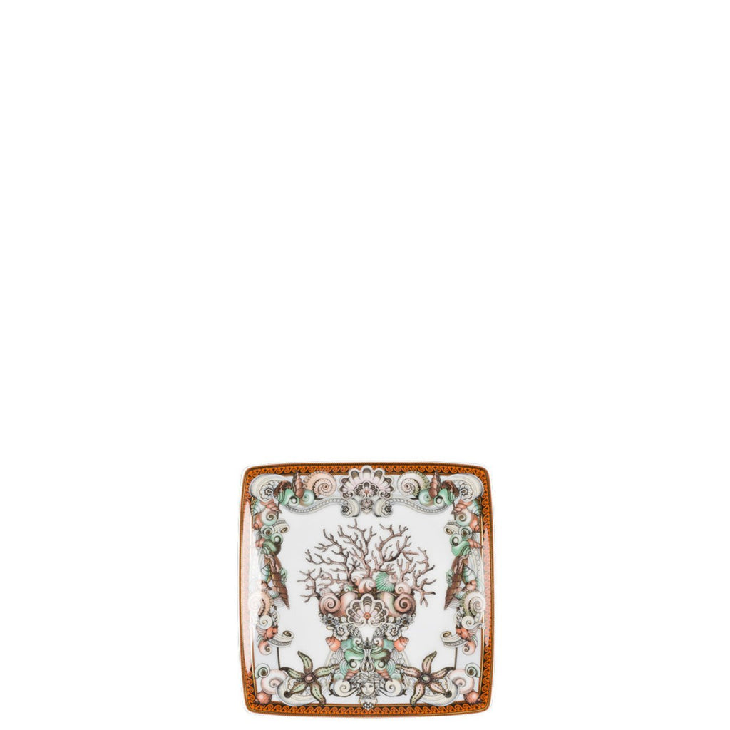 Versace Etoiles De La Mer Canape Dish square 4.75 inch 11940-403647-15253