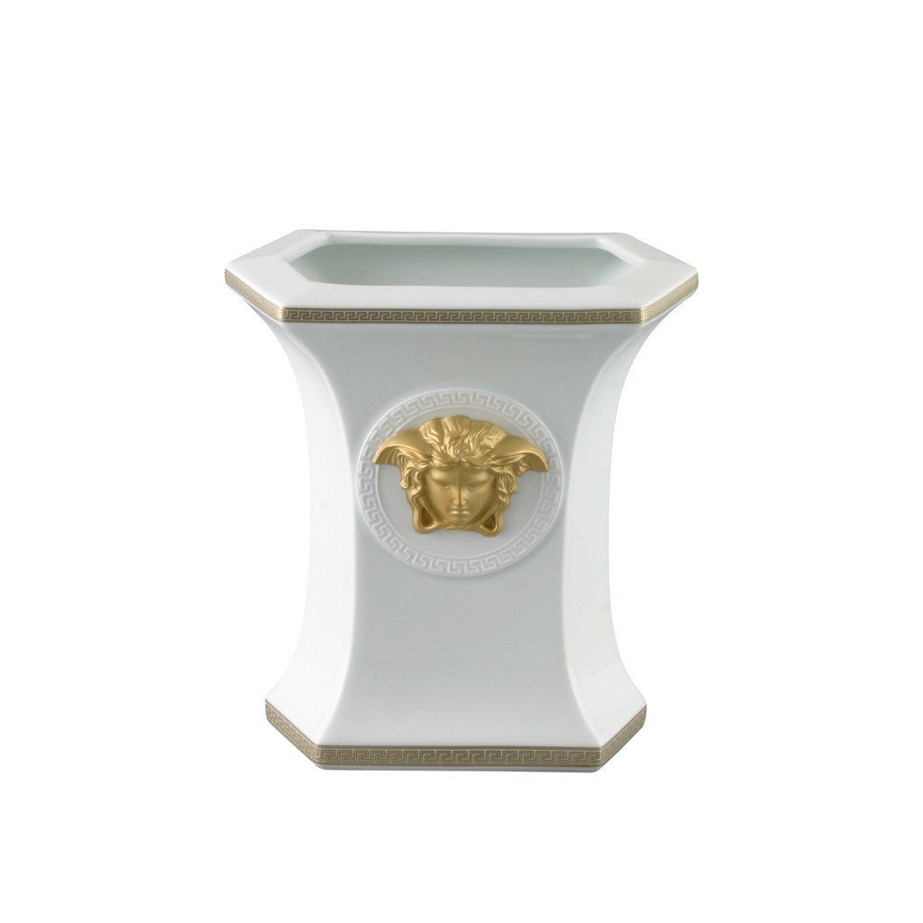Versace Gorgona Vase Porcelain 7 inch 14095-102845-26018