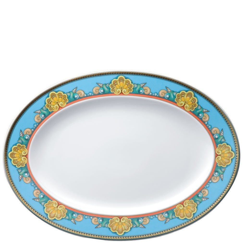 Versace La Mer Platter 13.25 inch 19300-409608-12734