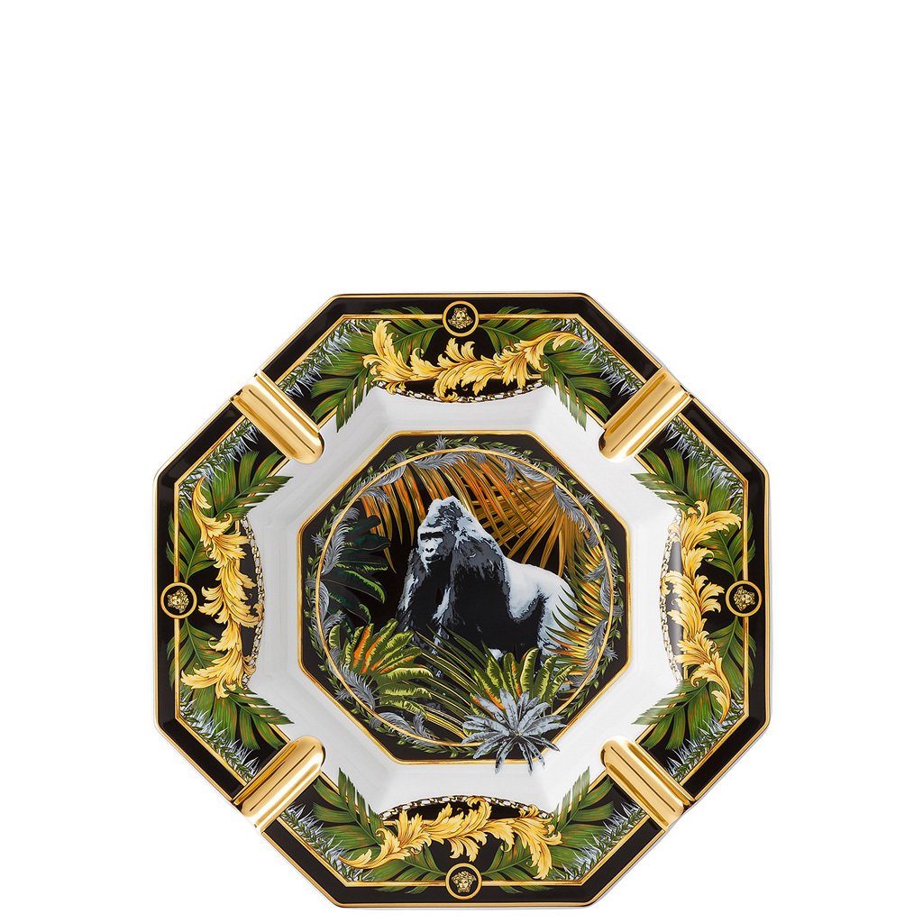 Versace La Regne Animal Ashtray Bob Gorilla 9.5 inch 14096-403666-27243
