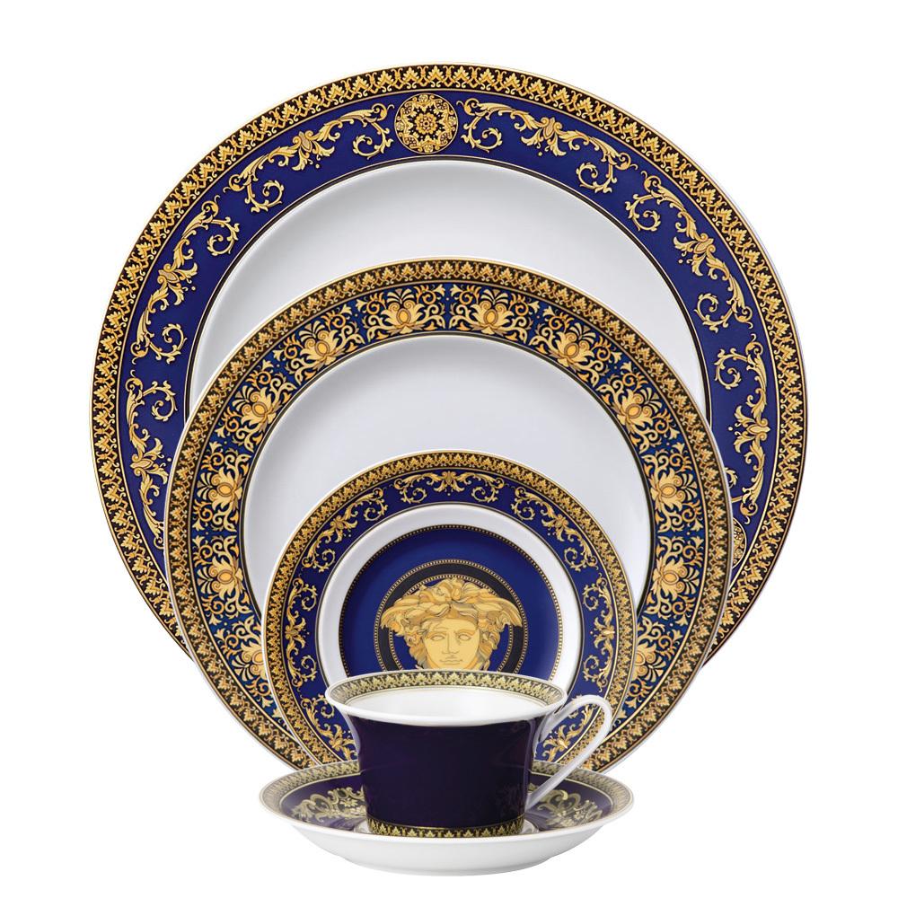 Versace Medusa Blue 5 Piece Place Setting 19325-409620-10000