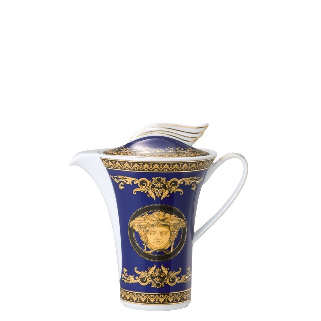 Versace Medusa Blue Creamer Coverd 7 ounce 19325-409620-14435