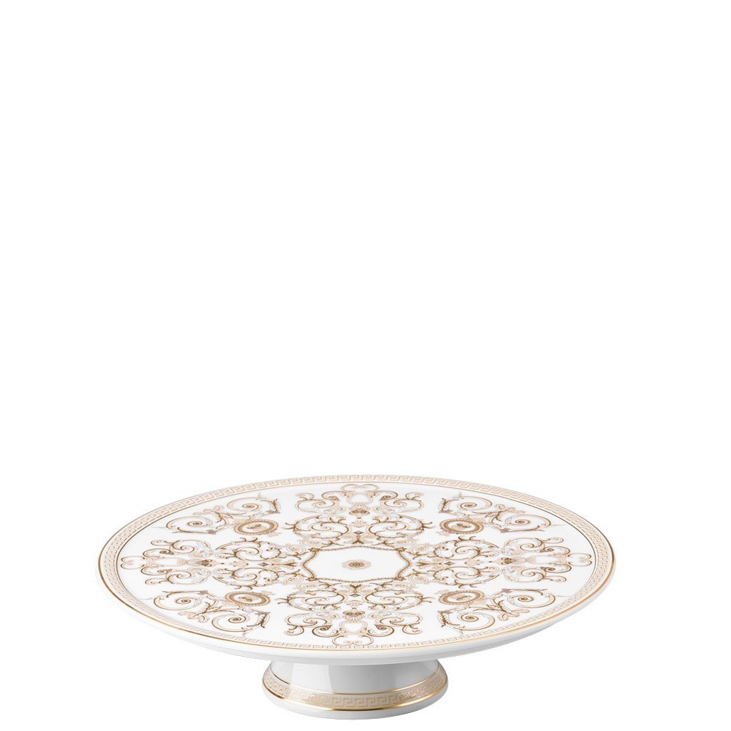 Versace Medusa Gala Footed Platter 8.25 inch 19315-403635-12825