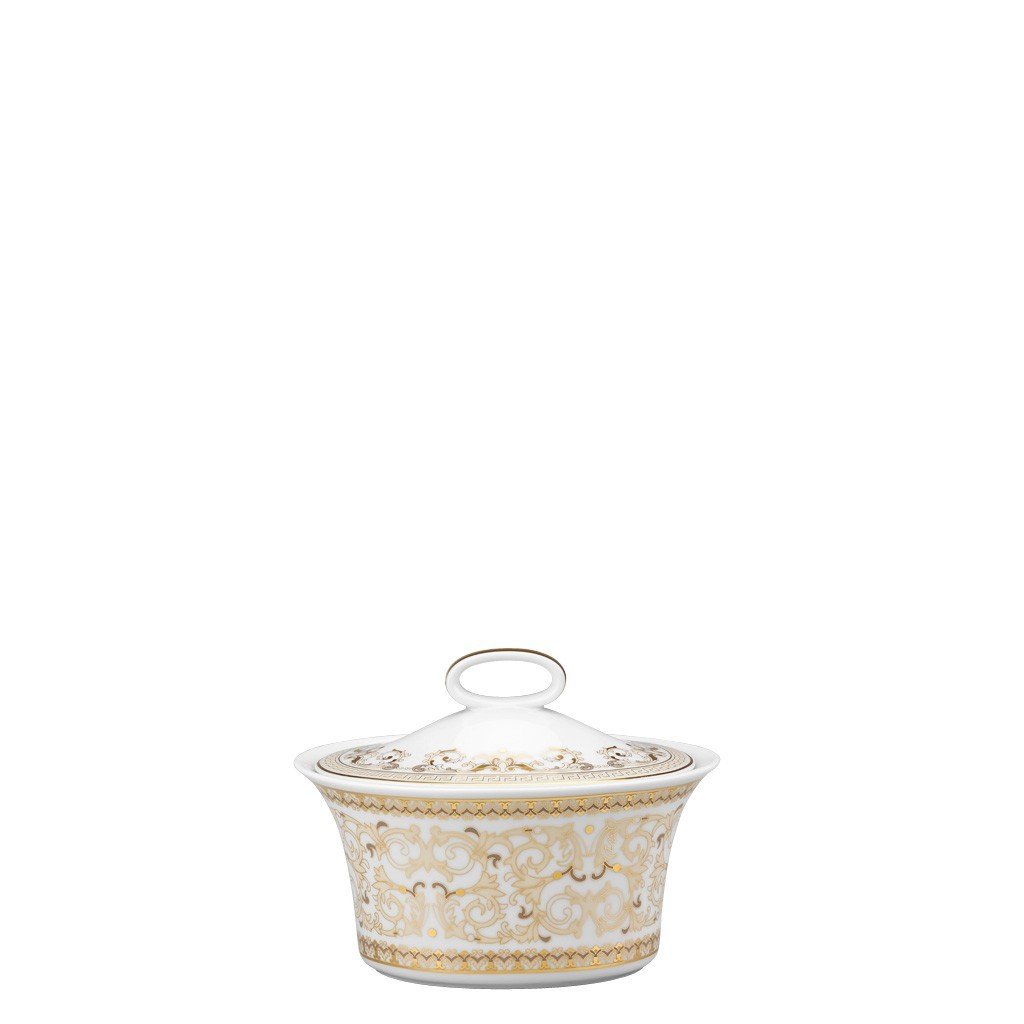 Versace Medusa Gala Sugar Bowl Covered 7 ounce 19315-403635-14330