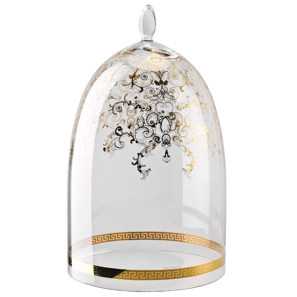 Versace Medusa Gala Glass Dome for Etagere 3 tiers 69040-320648-45354 ...