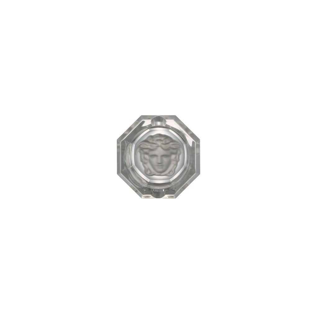 Versace Medusa Lumiere Ashtray Crystal 3.25 inch 20665-110835-47508