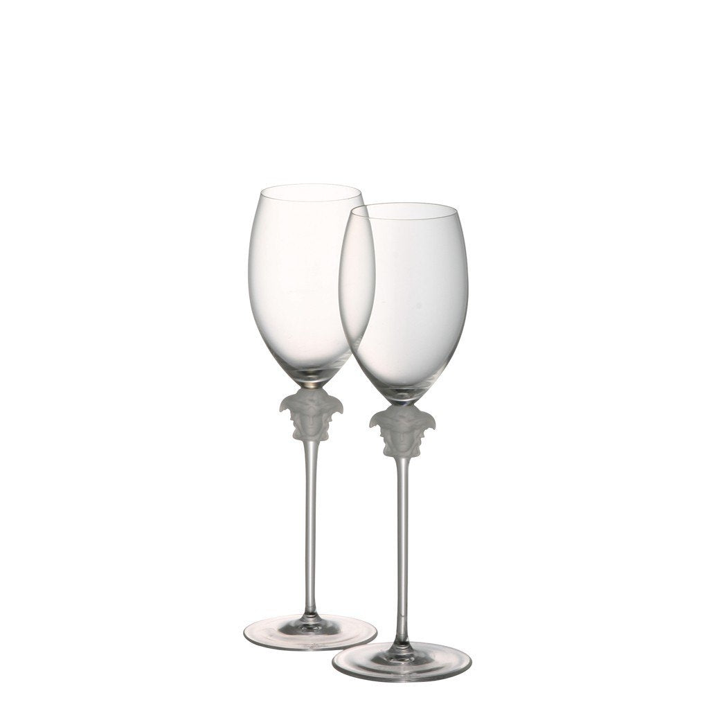 Versace Medusa Lumiere White Wine 10.25 inch 11 ounce 20665-110835-48806