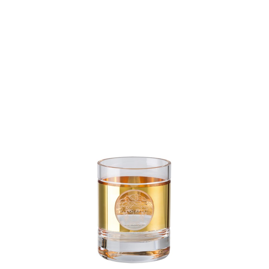 Versace Medusa Madness Oro Whisky tumbler round 69084-321363-40407