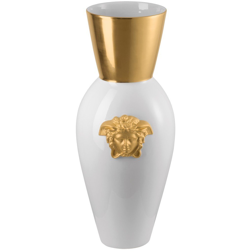 Versace Le Grand Nymph Gold Vase Porcelain 29.5 inch 14447-403640-26075
