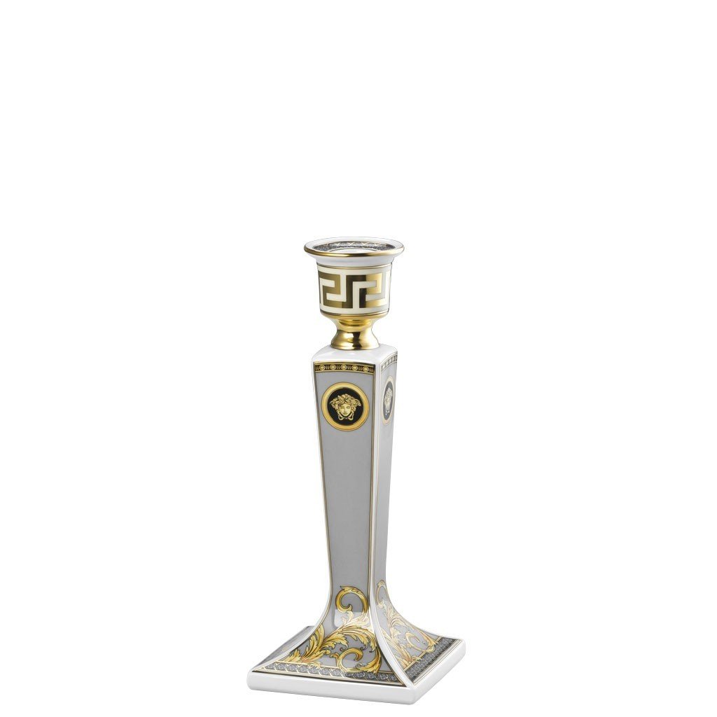 Versace Prestige Gala Candleholder Porcelain 8 inch 14097-403637-25712