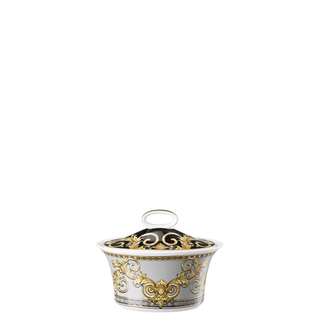 Versace Prestige Gala Sugar Bowl Covered 7 ounce 19315-403637-14330