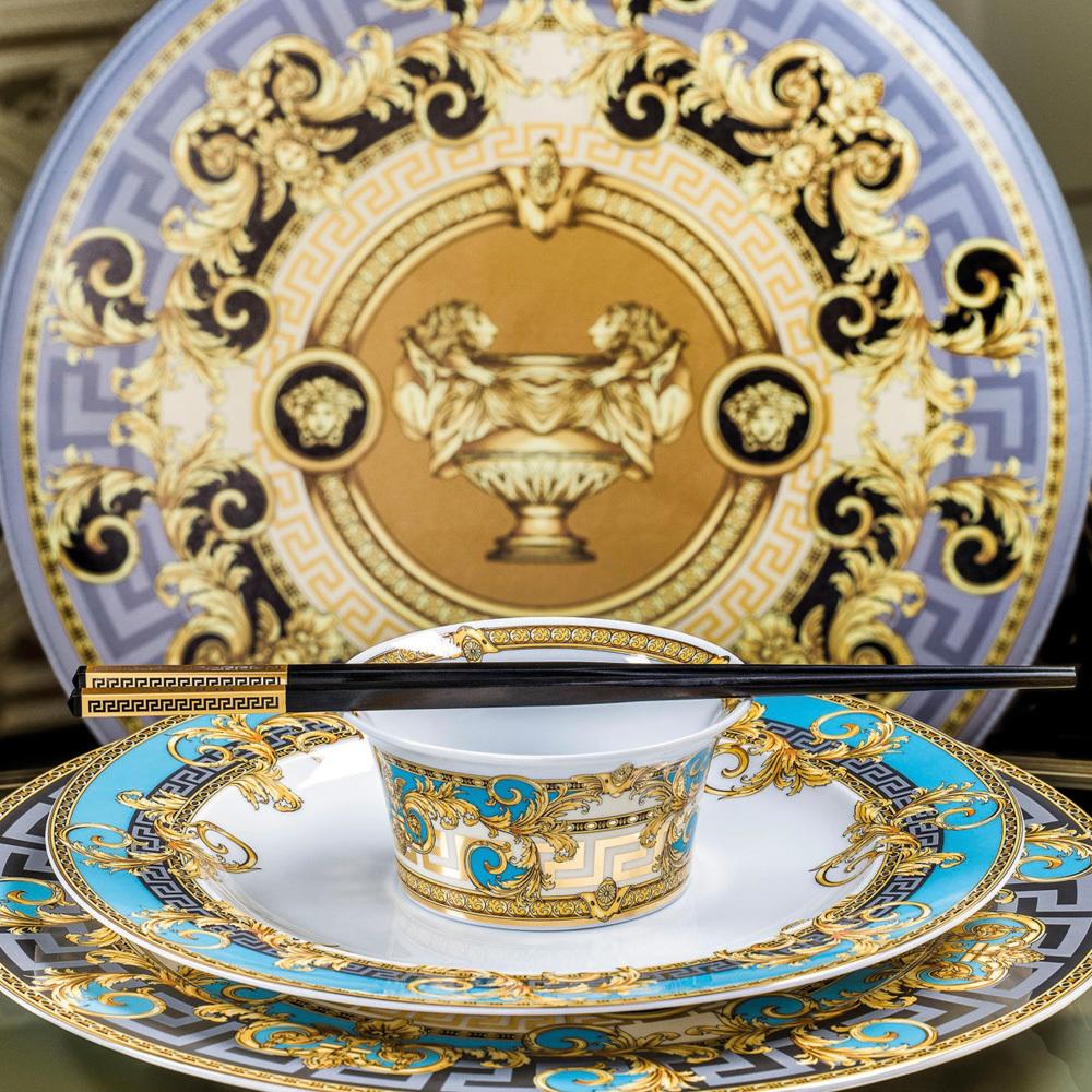 Versace Prestige Gala Le Bleu 5 piece Dinnerware Set 19325-403638-10000