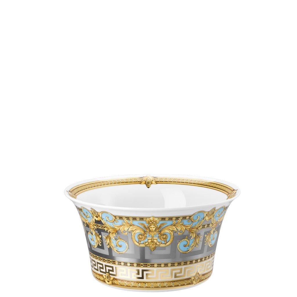 Versace Prestige Gala Le Bleu Vegetable Bowl Open 8 inch 56 ounce 19325-403638-13120