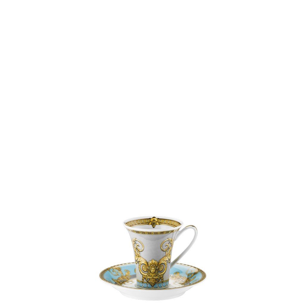 Versace Prestige Gala Le Bleu Espresso Saucer 5 inch 19325-403638-14721